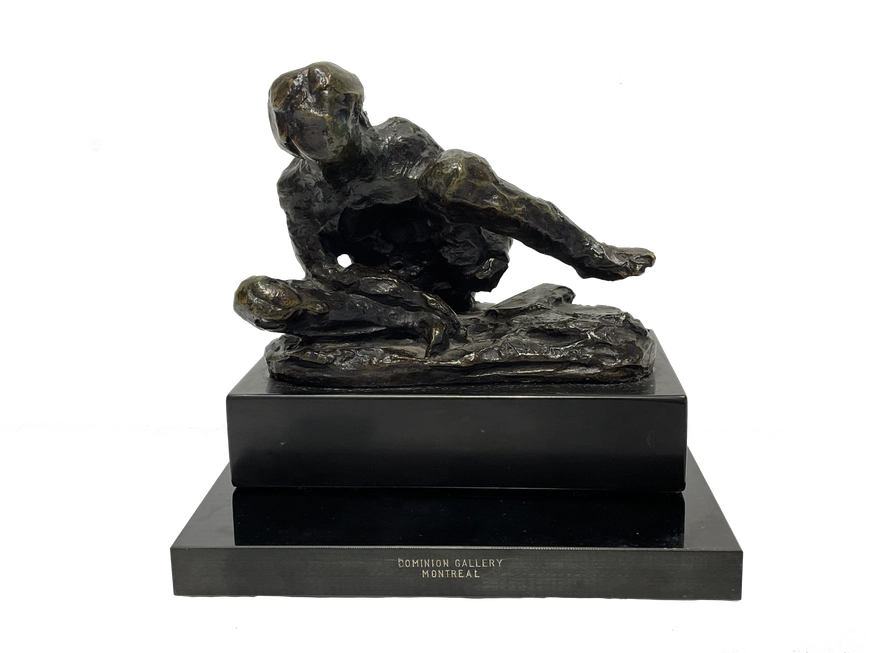 Homme Accroupi C Cast No. 2 in an edition of 12 