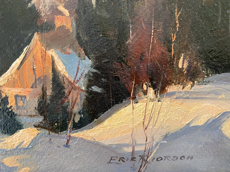 The Mulet Valley at Evening