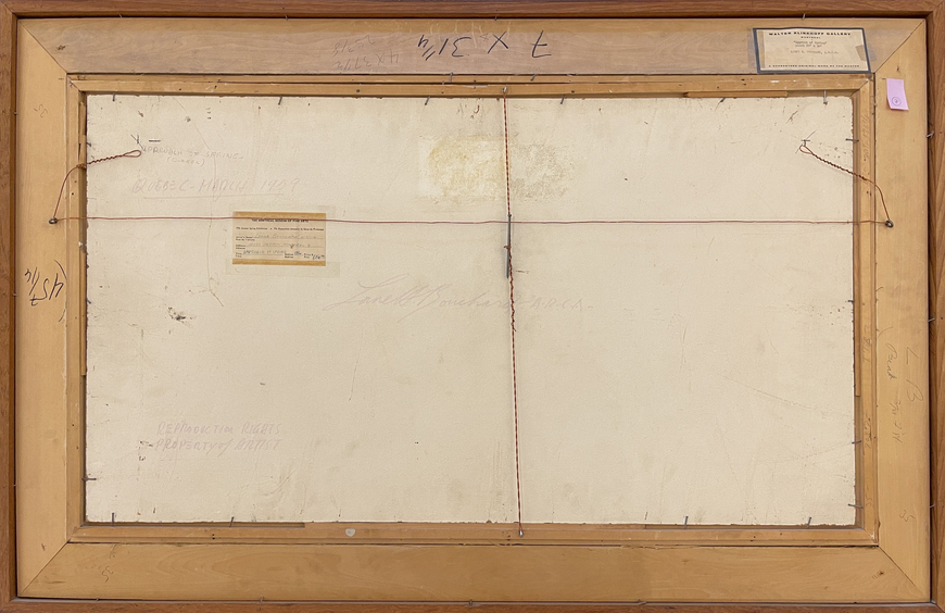 Approach of Spring (Quebec)