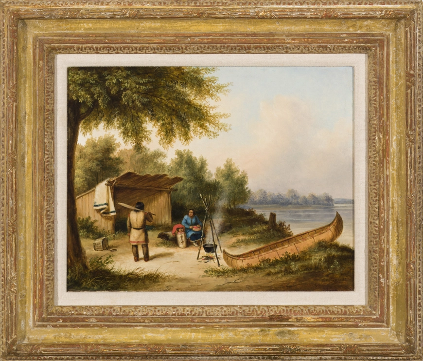 Indian Camp, Caughnawaga Family