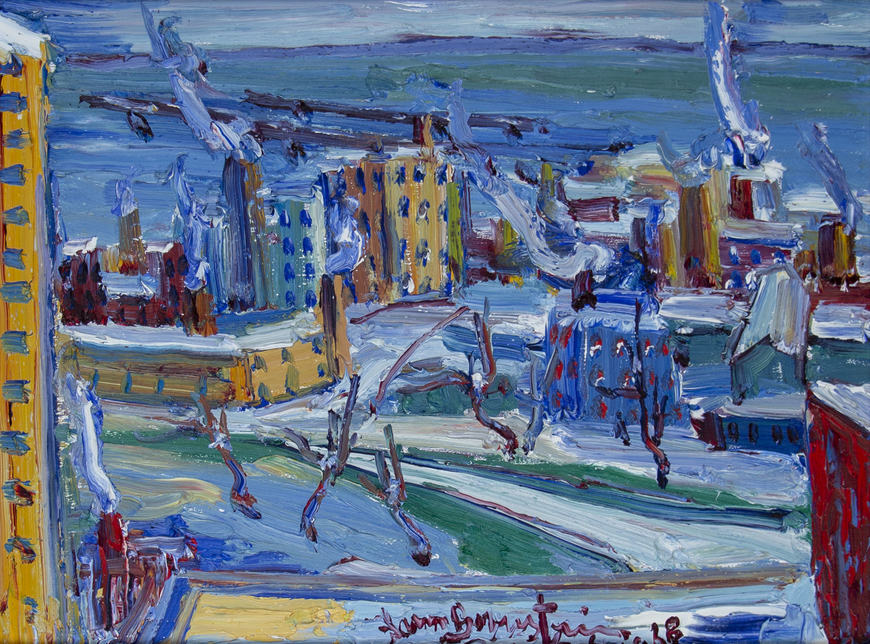 Montreal General Hospital from the 19th floor