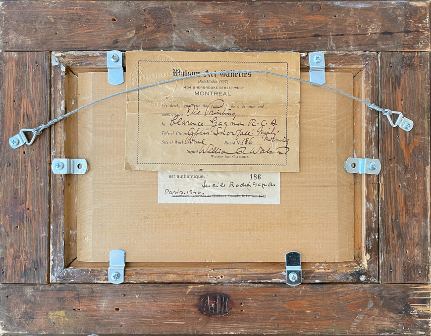 Misty Morning, Canada (After Snowfall)