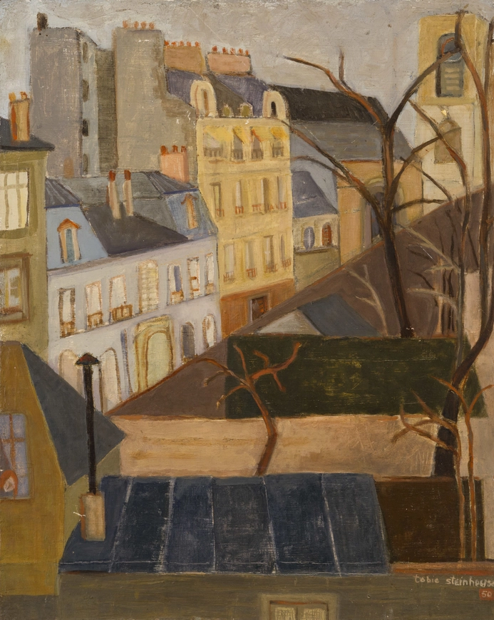<span class="artist"><strong>Tobie Steinhouse</strong></span>, <span class="title"><em>Rue de l'Observatoire</em>, 1950</span>