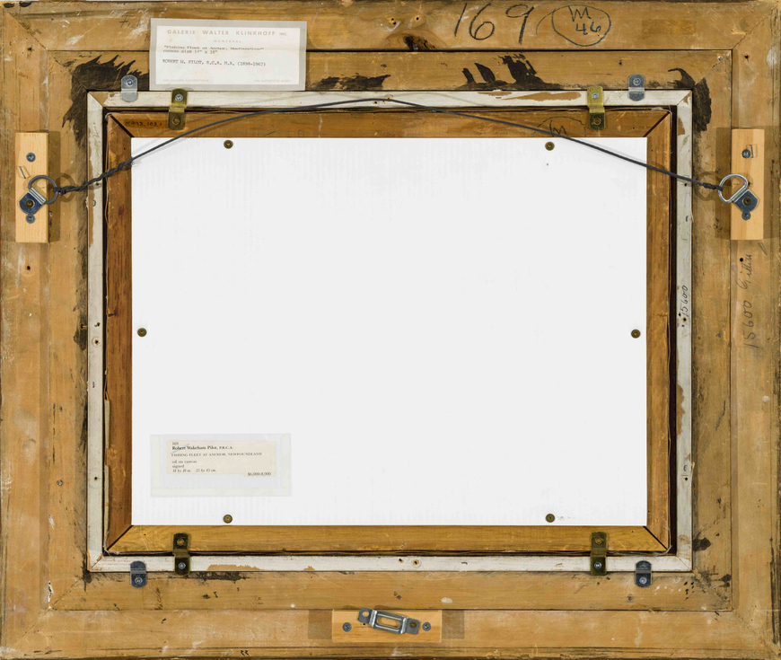 Fishing Fleet at Anchor, Newfoundland