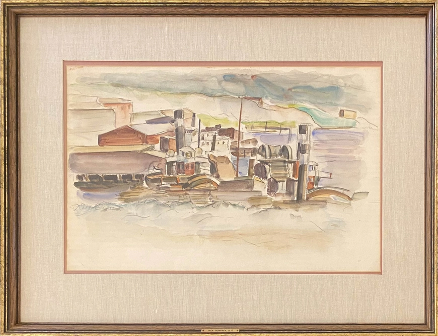 Boats and Dredges, Saint John, N.B.