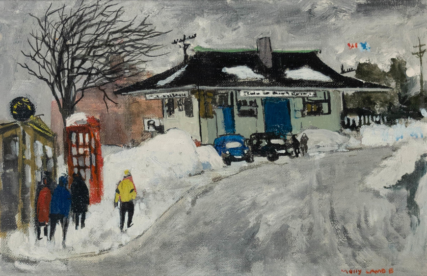 Train Station, Town of Mount Royal, Que.