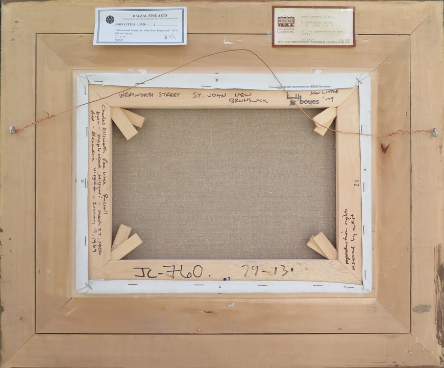 Wentworth Street St. John New Brunswick