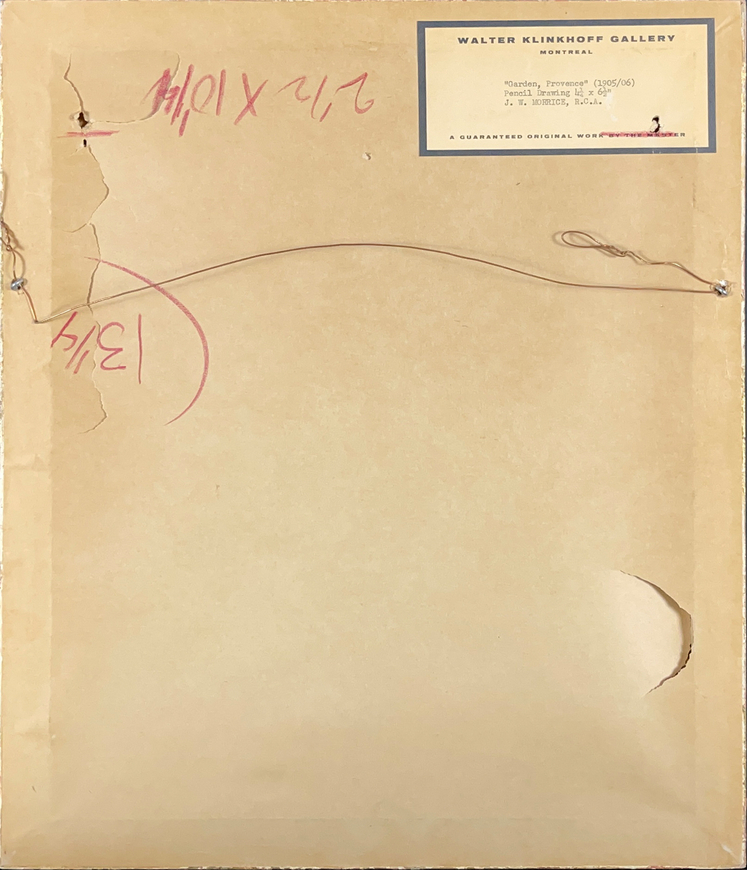 Garden, Antwerp, Looking Toward The Cathedral of Our Lady from across Scheldt River