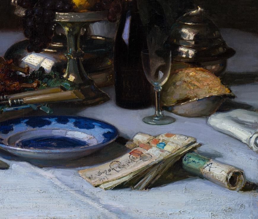 Monsieur est servi /Still Life/ Le Déjeuner du célibataire