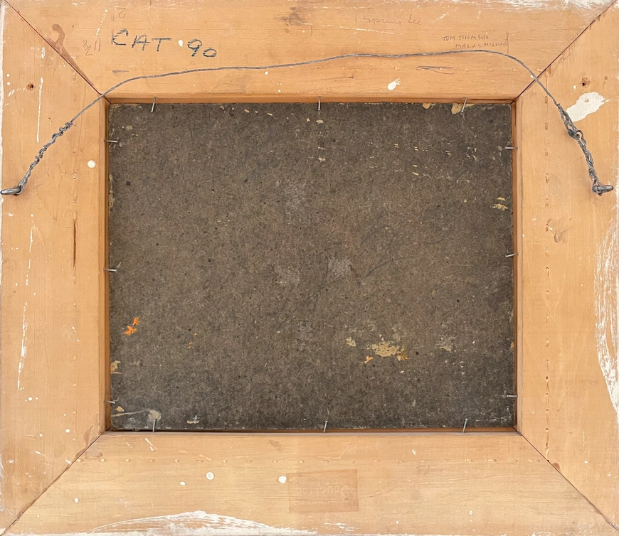 River in Spring (Spring Break-up or Spring Ice)