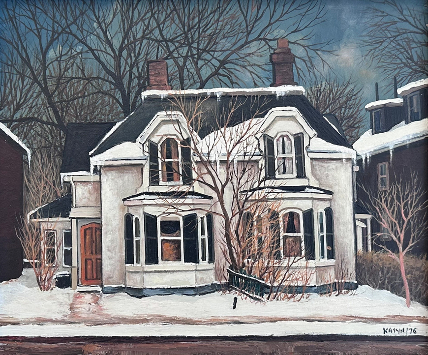 Stucco House on Alvin St