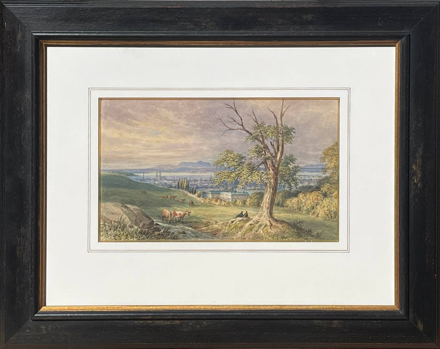 A view towards Montréal overlooking Priest's Farm