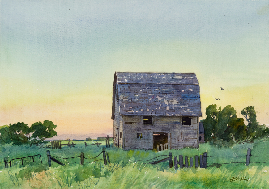 Manitoba Sunset - Coucher de soleil, Manitoba