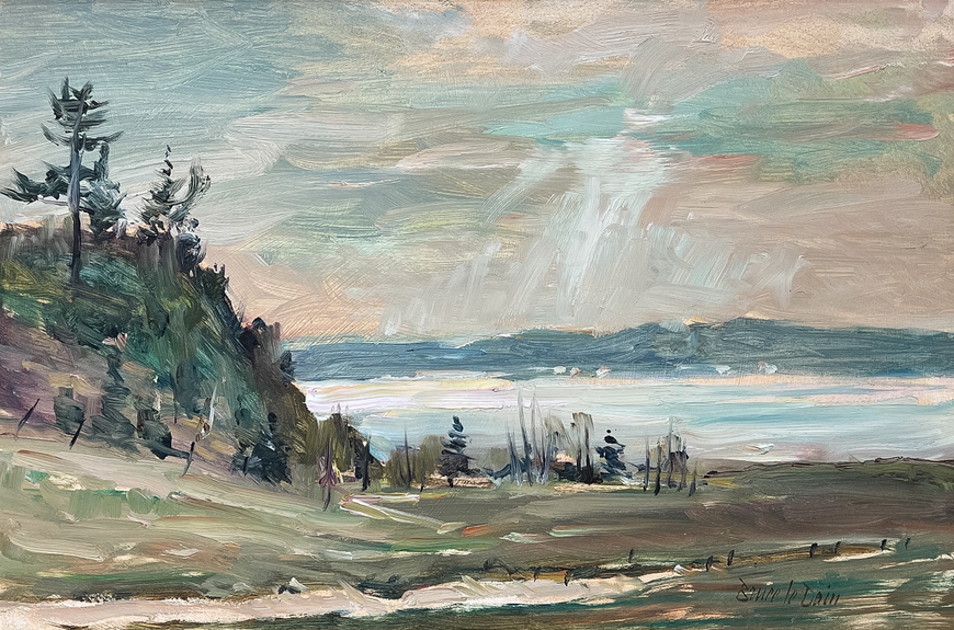 Morning Light, St. Joseph de la Rive Charlevoix, Qué.