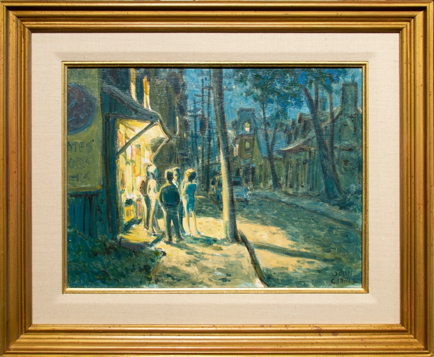 Sketch Summer Night, rue de l’Hotel de Ville, Montréal