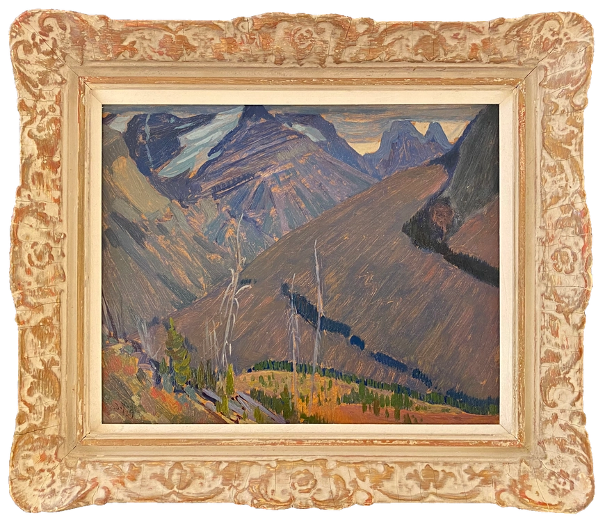 Near Wapta Lake, Kicking Horse Pass, Rocky Mountains