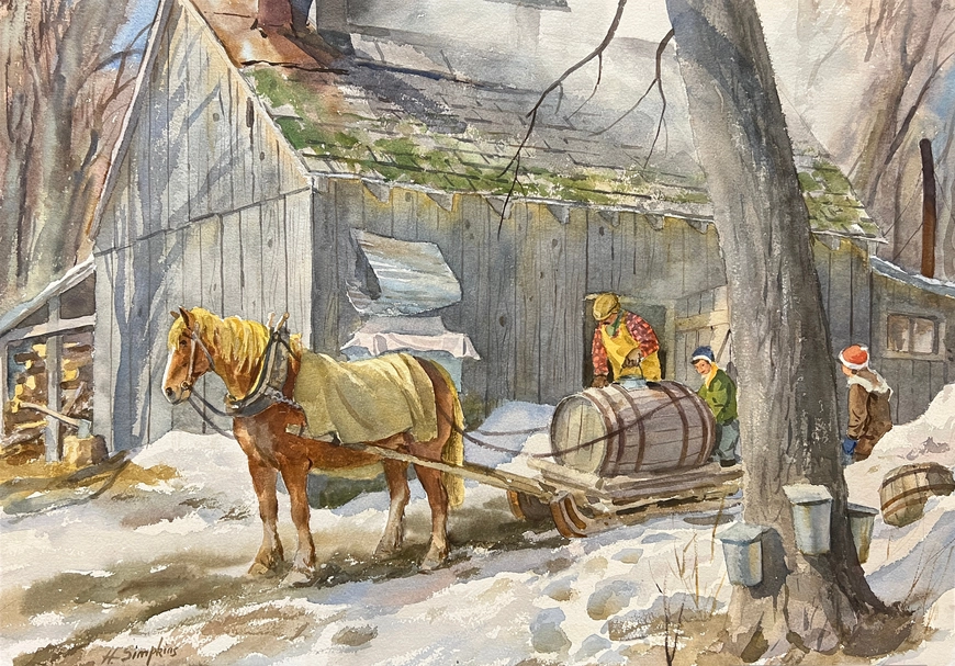 A Quebec Sugar Camp