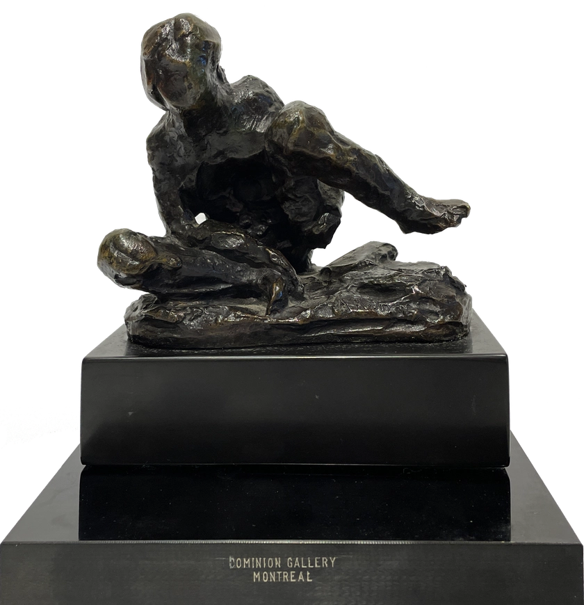 Homme Accroupi C Cast No. 2 in an edition of 12 