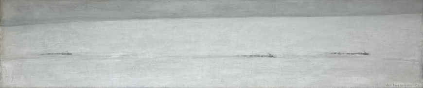 <span class="artist"><strong>Jean Paul Lemieux</strong></span>, <span class="title"><em>La course de chiens / The Dog Race</em>, 1957</span>