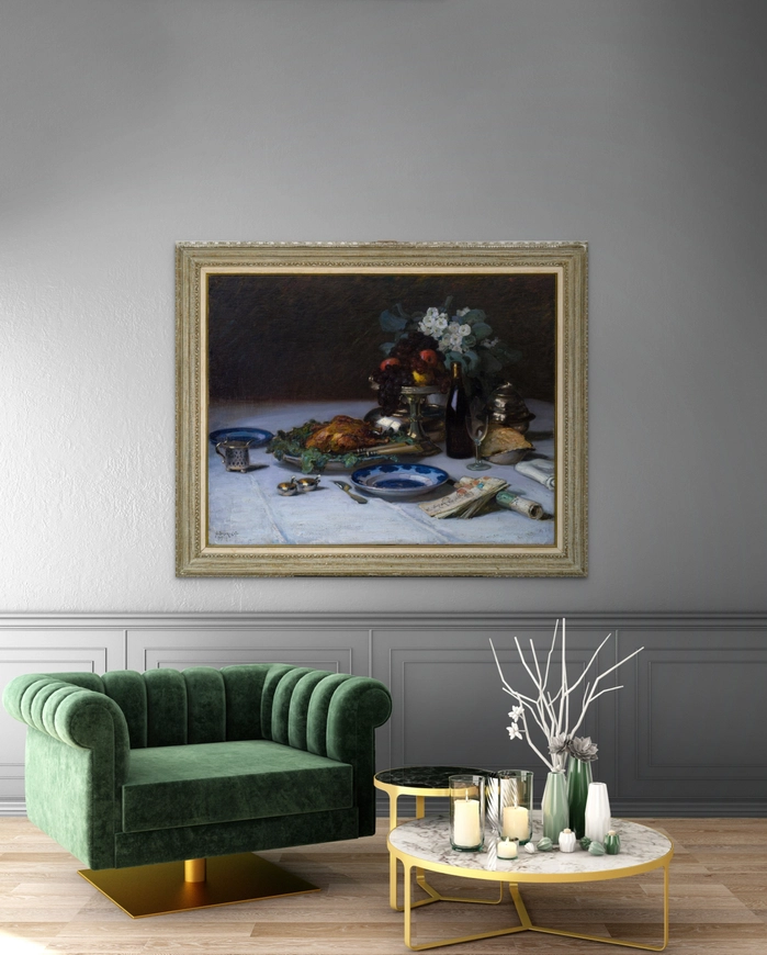 Monsieur est servi /Still Life/ Le Déjeuner du célibataire