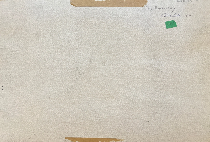 Grey Winter Day, Otter Lake