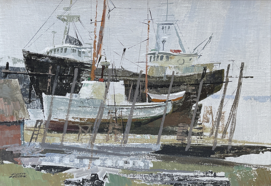 Repairs at Lunenburg, N.S.