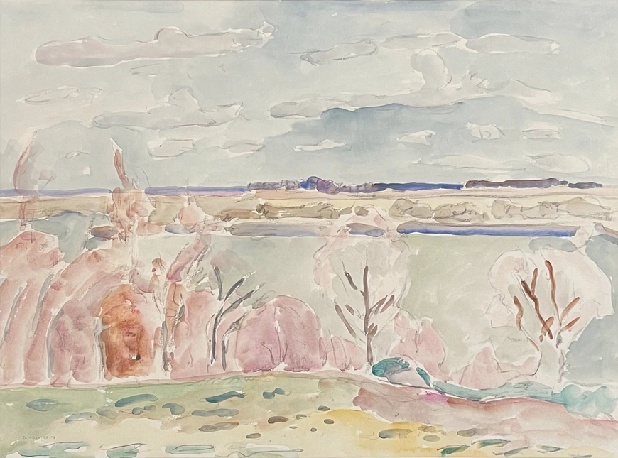 <span class="artist"><strong>Dorothy Knowles</strong></span>, <span class="title"><em>November Harmonies</em>, 1978</span>