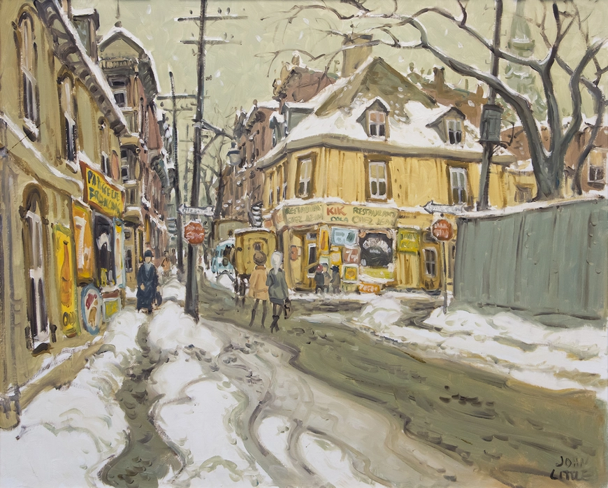 Rue Beaudry, de la Gauchetière, Montreal