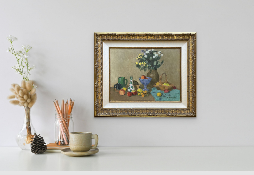 Still life with Fruit and Flowers