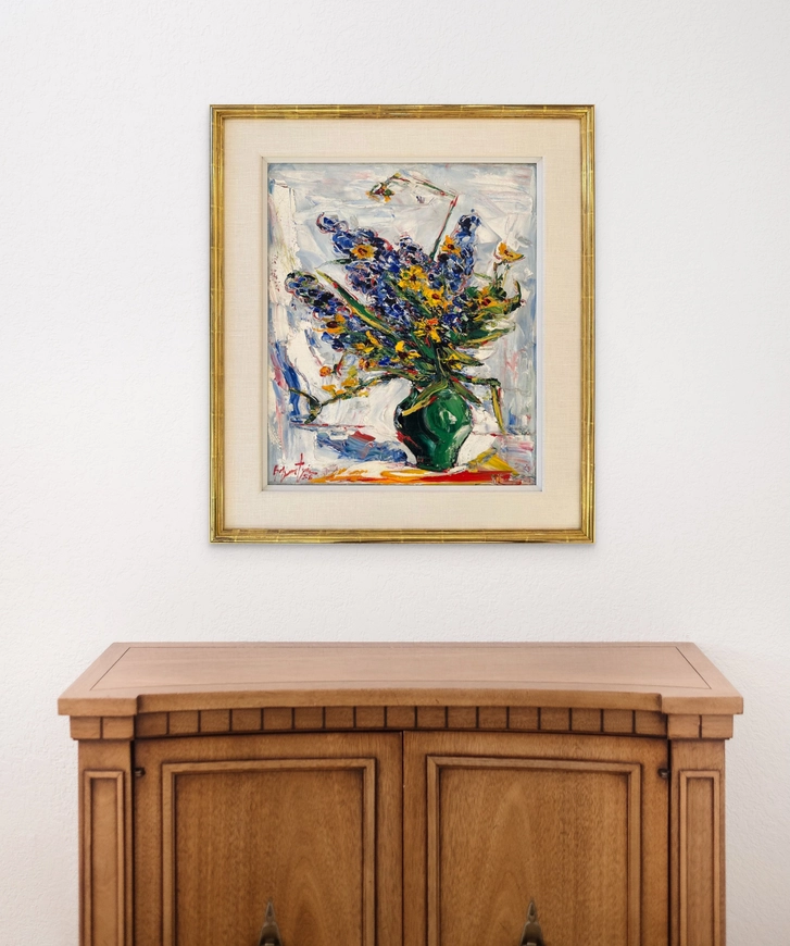 Still Life with Lupins and Daisies