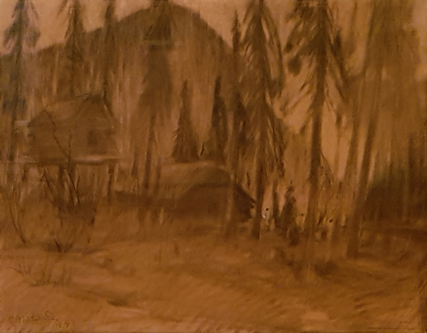 <span class="artist"><strong>René Richard, R.C.A.</strong></span>, <span class="title"><em>Sans titre (Dessin 2)</em>, 1943</span>