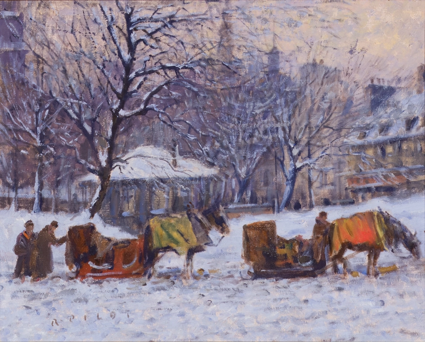 Twilight, Place d'Armes, Quebec City