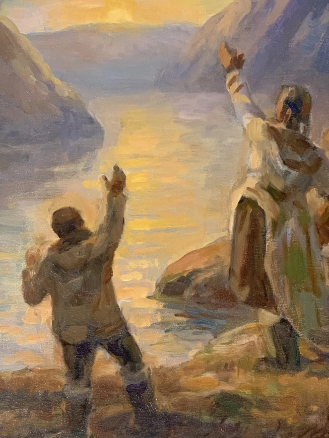 Study for %22The Sun worshippers%22