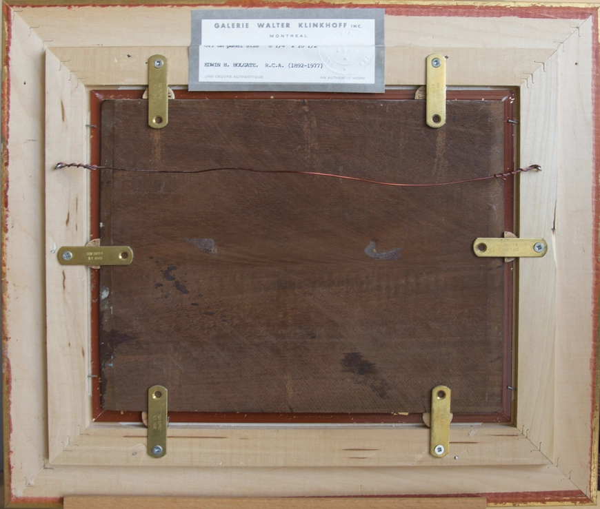 Quebec Village in Winter (Winter Landscape)