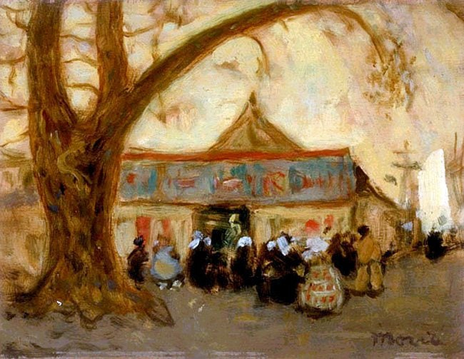 Street Scene, Brittany (Concarneau)