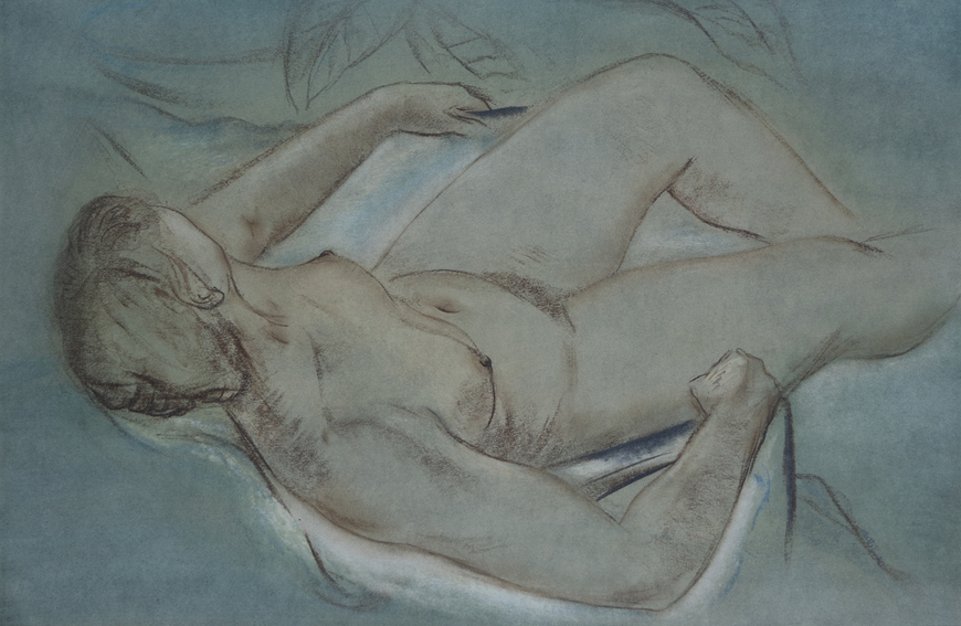 <span class="artist"><strong>Louis Muhlstock</strong></span>, <span class="title"><em>Reclining Nude</em></span>