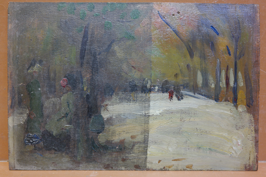 "Sketch" during cleaning (I/II)