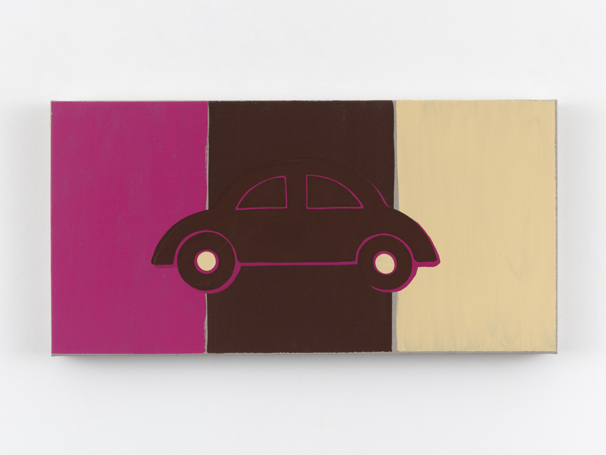 Zak Kitnick Paintings for Children (K4), 2026 Titled on verso Enamel on linen 12 x 24 in 30.5 x 61 cm (ZKI26.106)