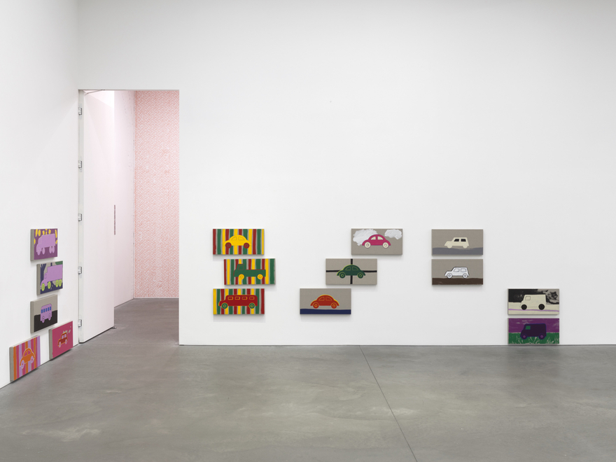 Installation view of Zak Kitnick, Paintings for Children, Nino Mier Gallery, SoHo, March 7 – April 4, 2026