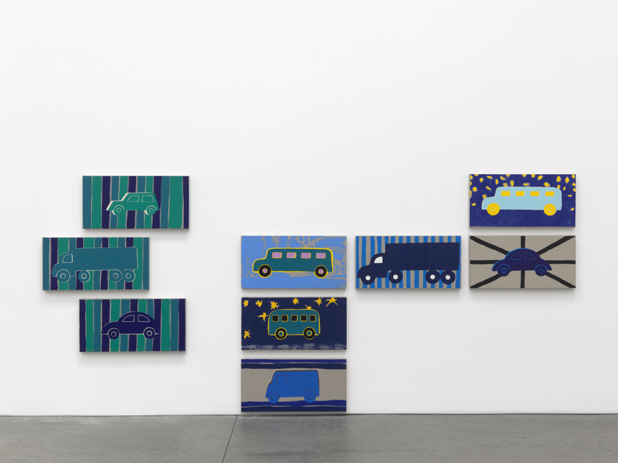 Installation view of Zak Kitnick, Paintings for Children, Nino Mier Gallery, SoHo, March 7 – April 4, 2026