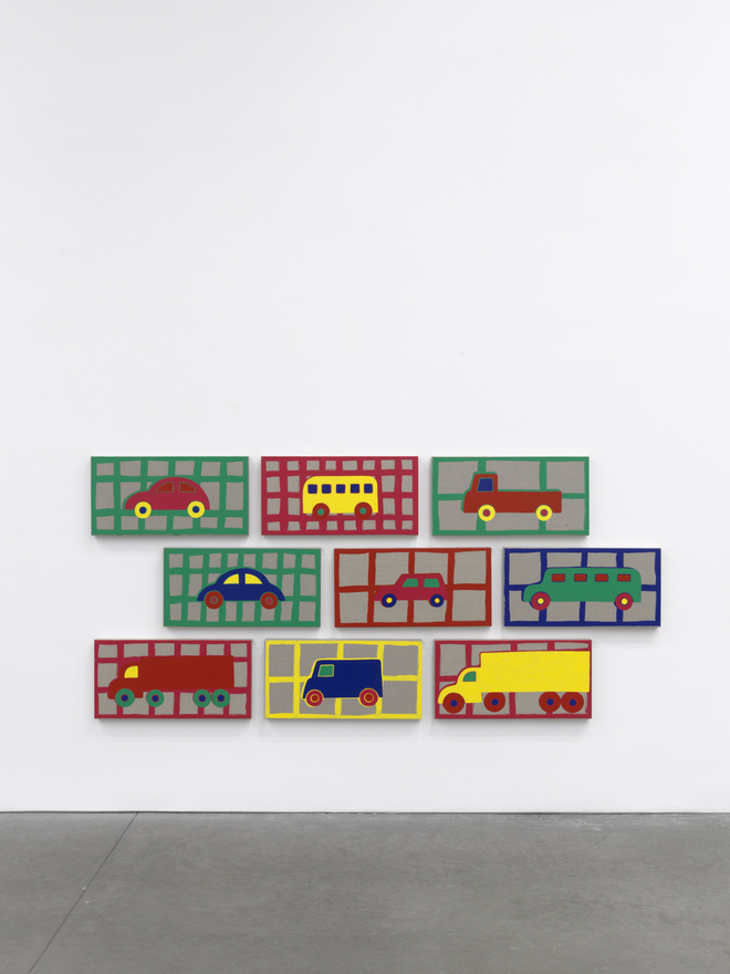 Installation view of Zak Kitnick, Paintings for Children, Nino Mier Gallery, SoHo, March 7 – April 4, 2026