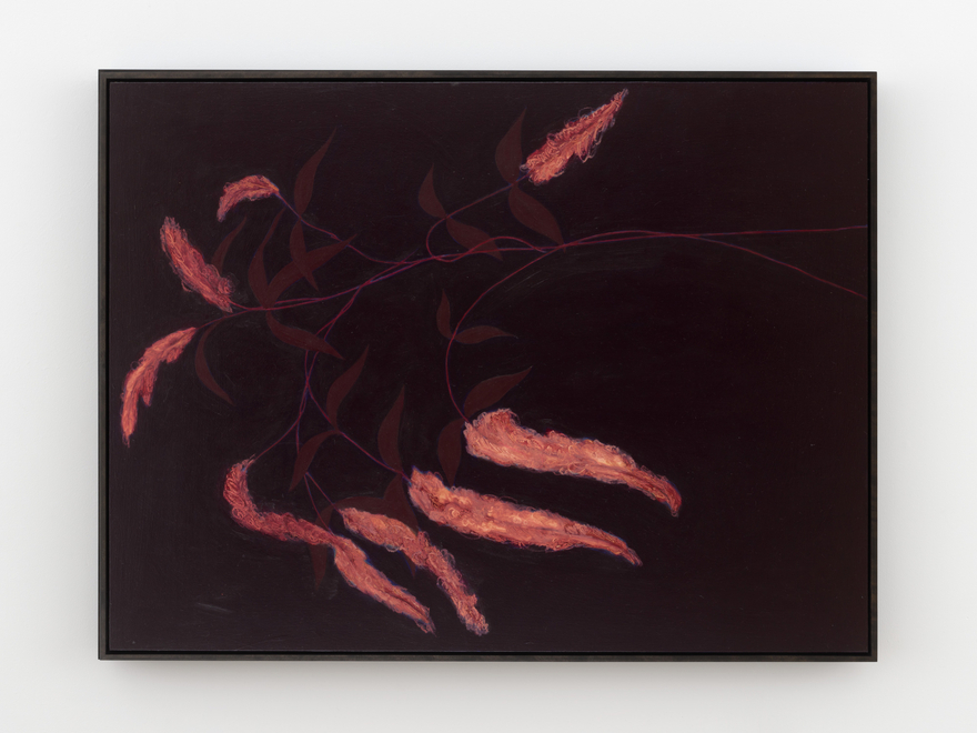 Alexandria Tarver nights, 106, 2026 Signed, titled, and dated on verso Oil on linen mounted on panel 37 1/4 x 49 1/4in (framed) 94.6 x 125.1 cm (framed) (ATA26.006)