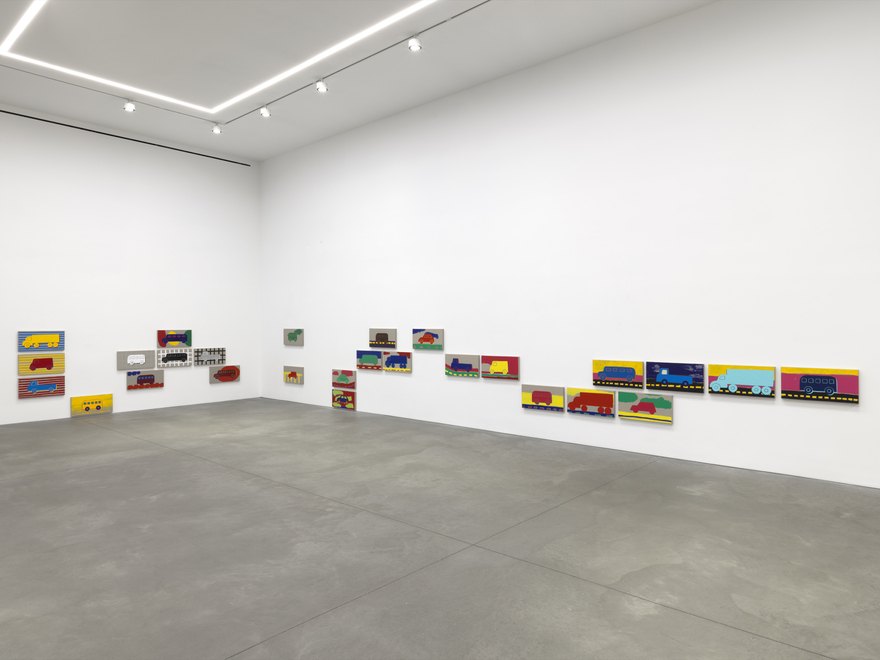Installation view of Zak Kitnick, Paintings for Children, Nino Mier Gallery, SoHo, March 7 – April 4, 2026