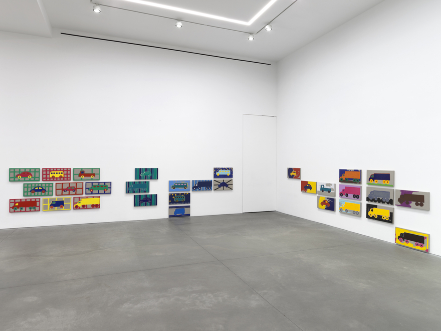 Installation view of Zak Kitnick, Paintings for Children, Nino Mier Gallery, SoHo, March 7 – April 4, 2026