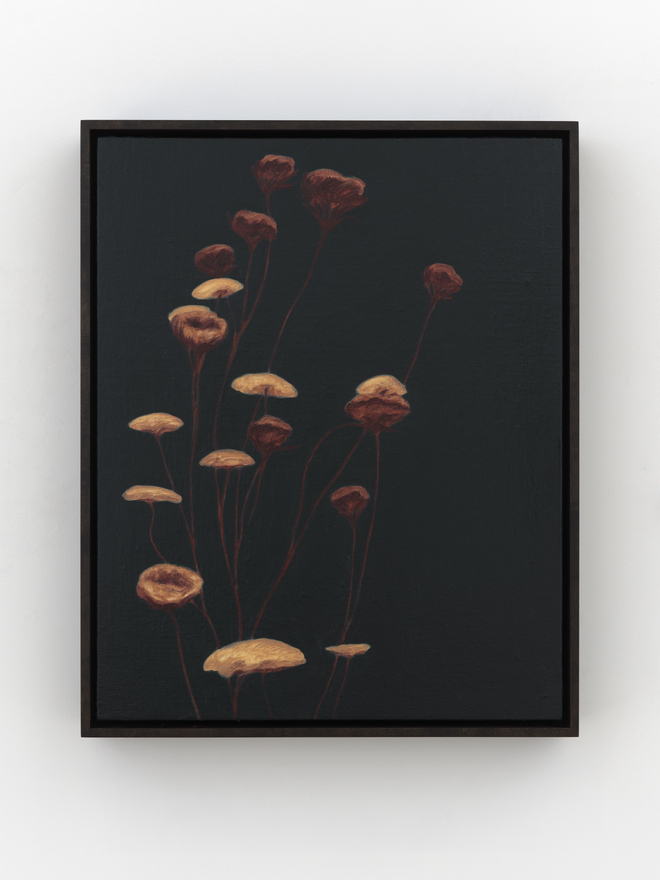 Alexandria Tarver fathoms, 11 (Williamsburg Bridge Plaza/Poem to Sea), 2026 Signed, titled, dated on verso Oil on linen mounted on panel 24 3/8 x 18 3/8 in (framed) 61.9 x 46.7 cm (framed) (ATA26.029)