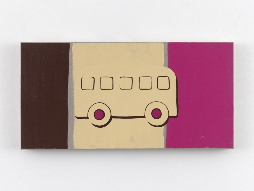 Zak Kitnick Paintings for Children (K6), 2026 Titled on verso Enamel on linen 12 x 24 in 30.5 x 61 cm (ZKI26.074)