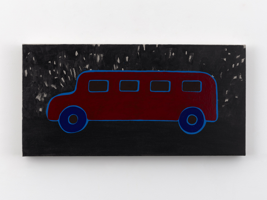 Zak Kitnick Paintings for Children (B1), 2026 Titled on verso Enamel on linen 12 x 24 in 30.5 x 61 cm (ZKI26.008)