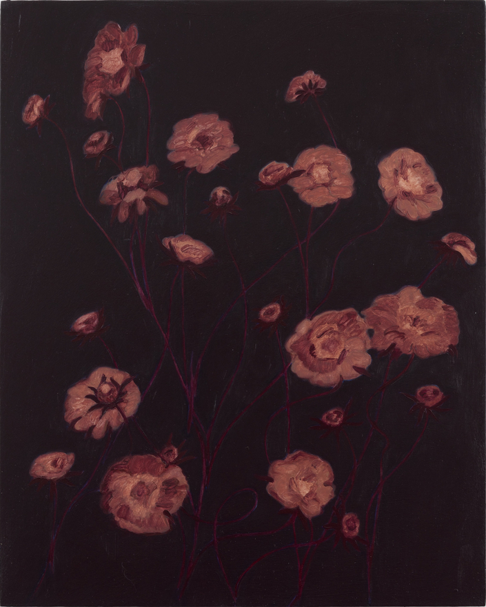 Alexandria Tarver nights, 85, 2025 Oil on panel 20 x 16 in 50.8 x 40.6 cm (ATA25.023)