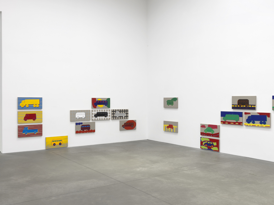 Installation view of Zak Kitnick, Paintings for Children, Nino Mier Gallery, SoHo, March 7 – April 4, 2026