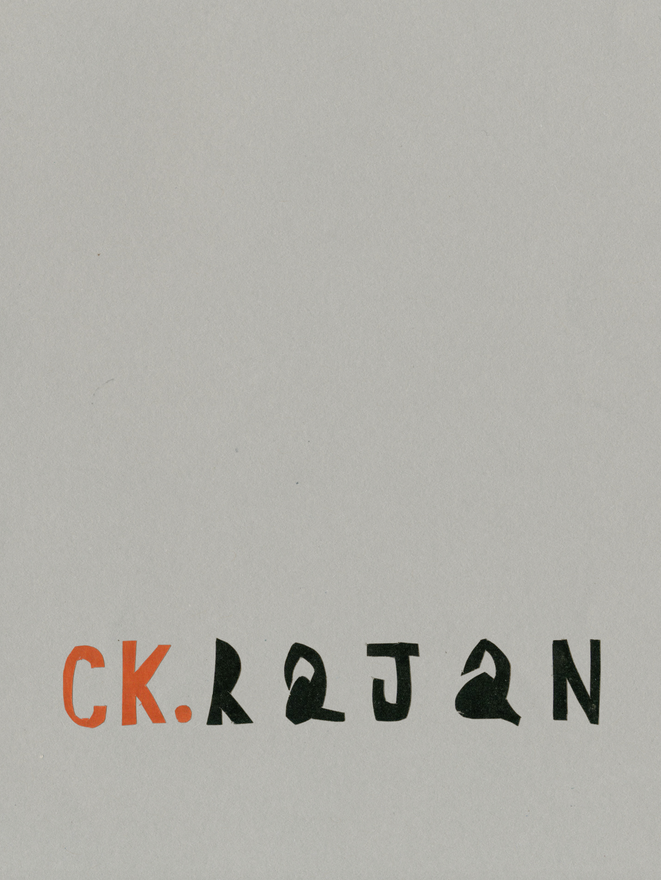 Seekrajan | CK Rajan | Book